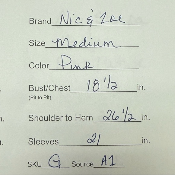 NIC+ZOE Hot Pink Fuzzy Sweater M | Soft Cozy Textured Knit Winter Pullover - Picture 10 of 10